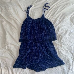 Aerie Blue Romper